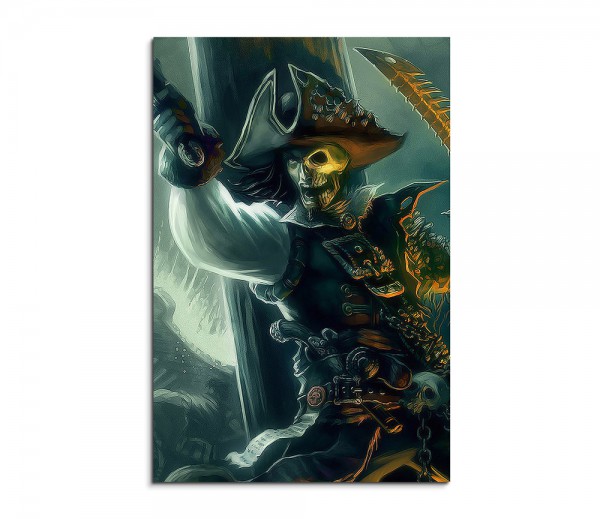 Pirate Sword Fight Painting 90x60cm
