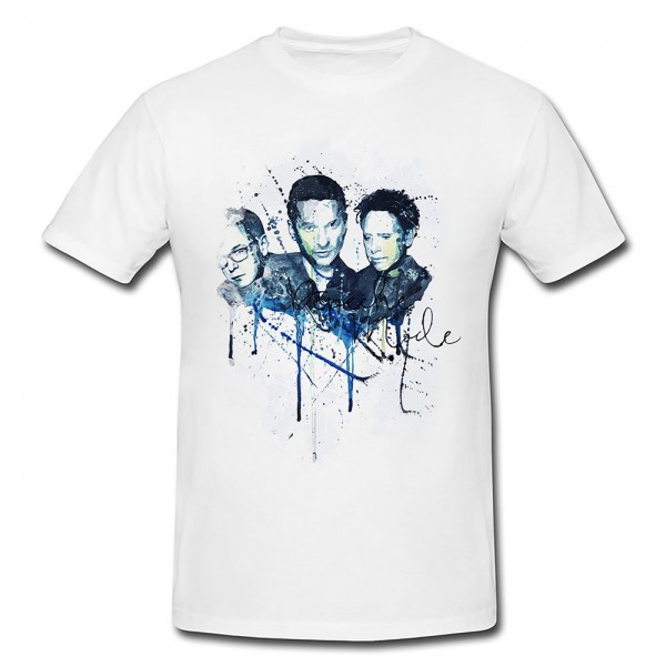 Depeche Mode II Premium Herren und Damen T-Shirt Motiv aus Paul Sinus Aquarell