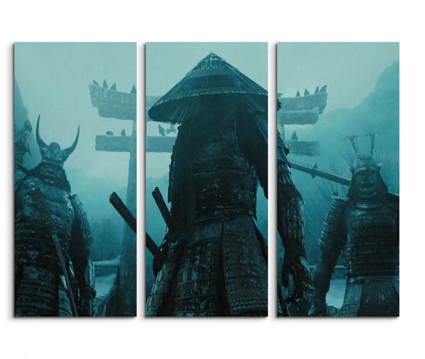 Dark Samurai Fantasy Art 3x90x40cm