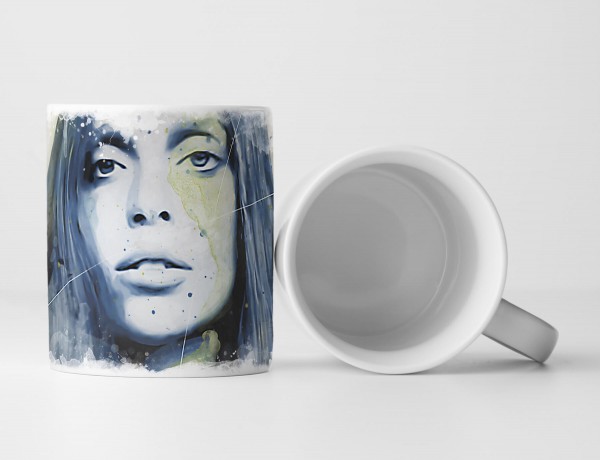 Lady Gaga I Tasse als Geschenk, Design Sinus Art