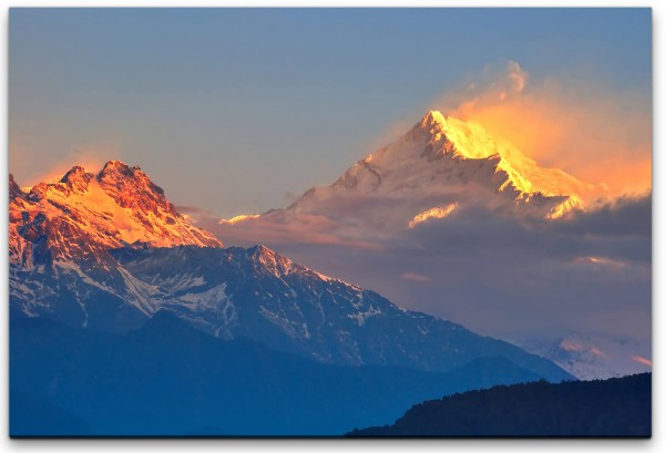 Himalaya Gebirge Wandbild in verschiedenen Größen
