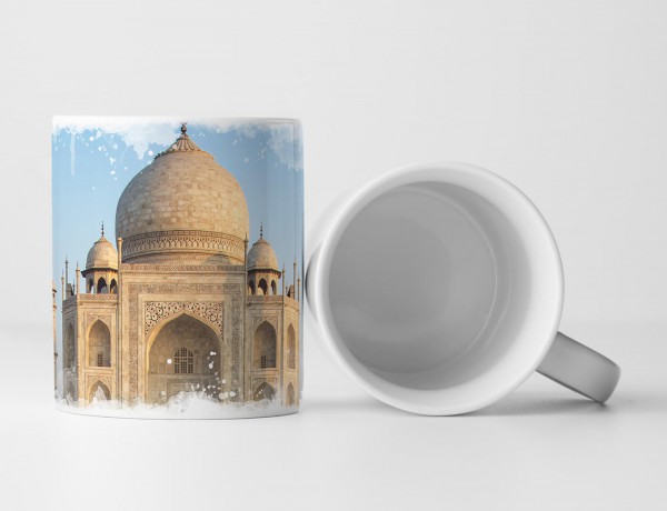 Tasse Geschenk Architekturfotografie – Taj Mahal Mausoleum in Indien