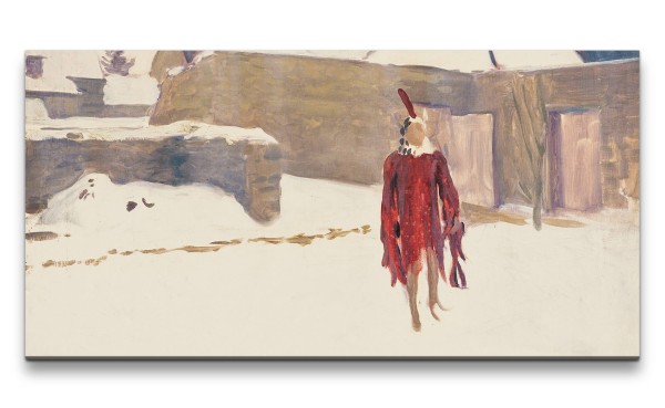 Remaster 120x60cm John Singer Altmeister Weltberühmt zeitlose Kunst Mannikin in the Snow