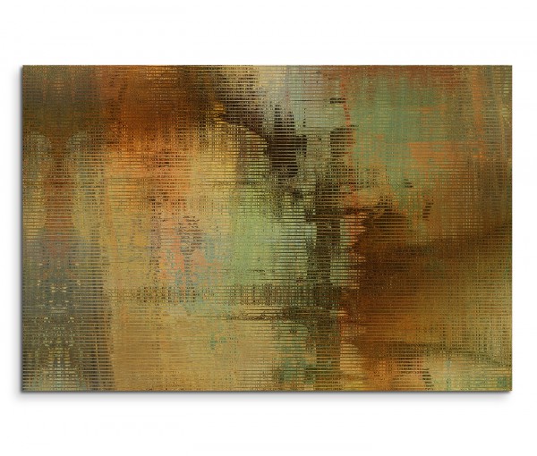 120x80cm Wandbild Hintergrund abstrakt braun grün beige