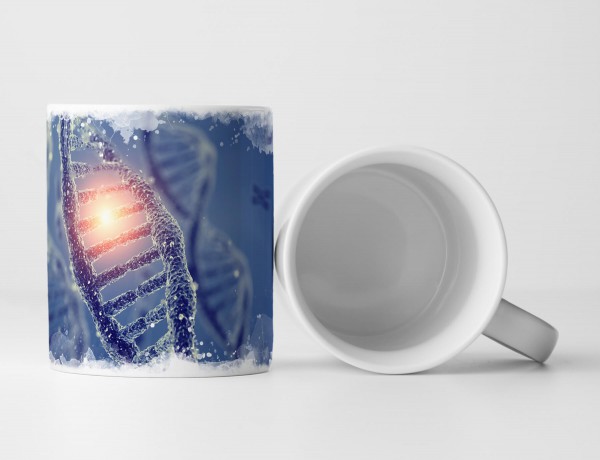 Tasse Geschenk DNA Doppelstranghelix