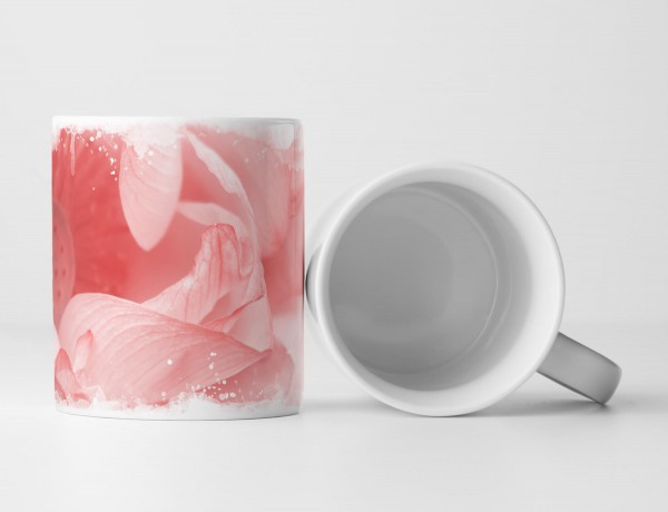 Tasse Geschenk rosa Lotusblüte – soft Style
