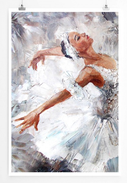 Bild 60x90cm Poster Ballerina