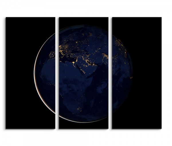 Black Marble Earth 3x90x40cm