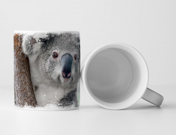 Tasse Geschenk niedlicher Koala – Tierfotografie