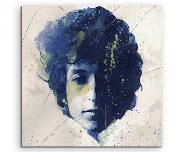 Bob Dylan Aqua 90x60 cm Aquarell Kunstbild
