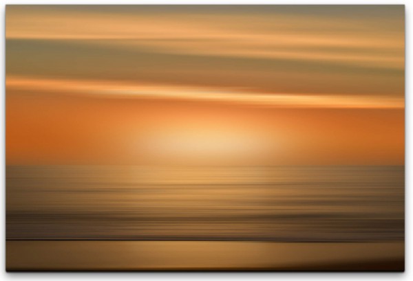 Sonnenuntergang Meer Wandbild in verschiedenen Größen
