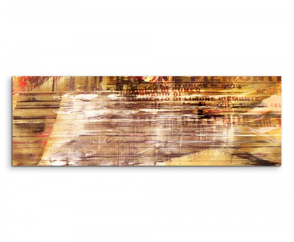 Abstraktes Panoramabild 569 150x50cm