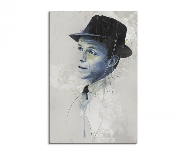 Frank Sinatra Aqua 90x60cm Aqua Art Wandbild