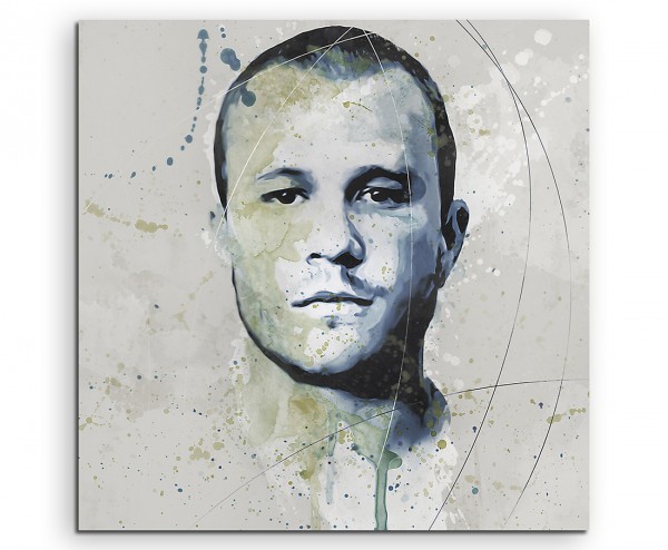 Heath Ledger Aqua 60x60cm Aqua Art Wandbild