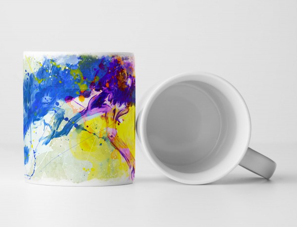 Bonsai I Tasse als Geschenk, Design Sinus Art