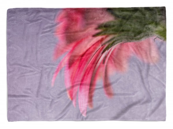 Handtuch Strandhandtuch Saunatuch Kuscheldecke mit Fotomotiv schöne Blüte Makro