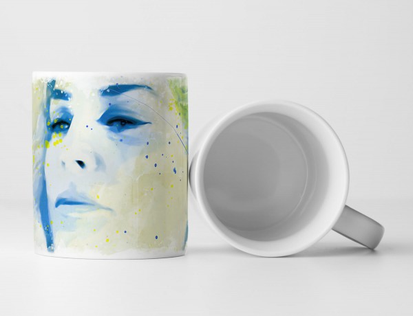 Sharon Stone V Tasse als Geschenk, Design Sinus Art