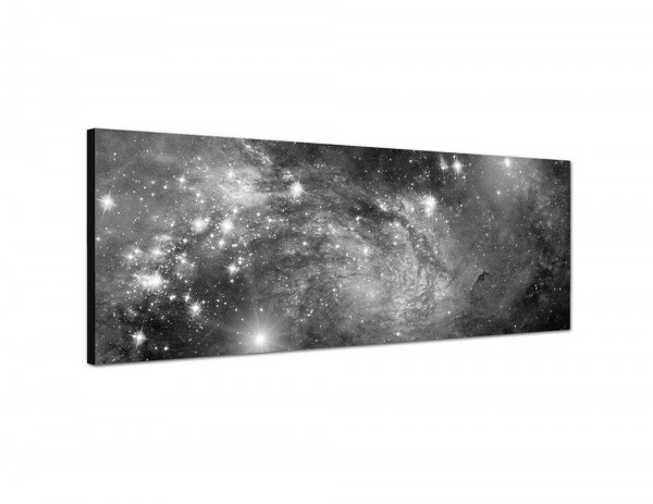 150x50cm Weltraum Galaxie Sterne Planet