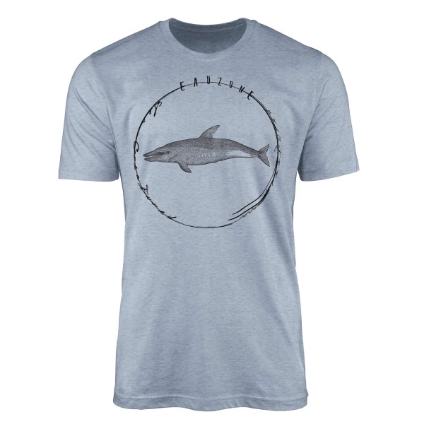 T-Shirt Tiefsee Fische - Serie: Sea Creatures , feine Struktur und sportlicher Schnitt / Sea 080