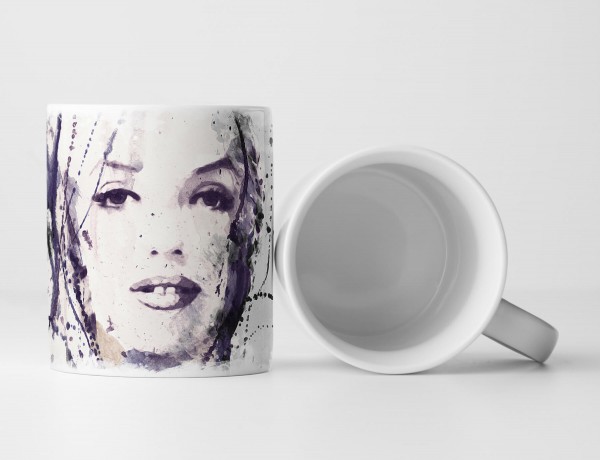 Marilyn Monroe II Tasse als Geschenk, Design Sinus Art
