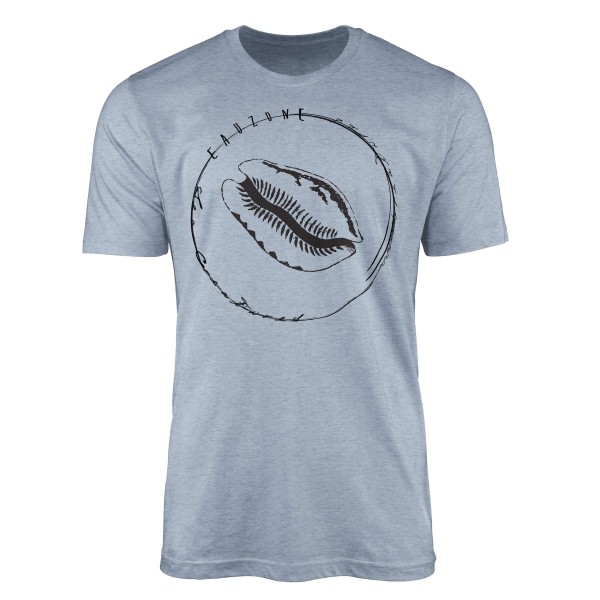 T-Shirt Tiefsee Fische - Serie: Sea Creatures , feine Struktur und sportlicher Schnitt / Sea 008