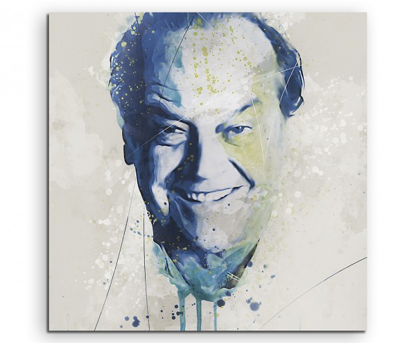 Jack Nicholson I Aqua 60x60cm Aqua Art Wandbild