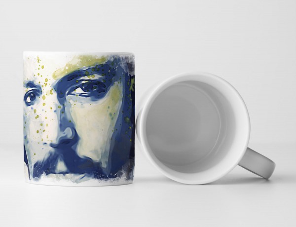 Johnny Depp I Tasse als Geschenk, Design Sinus Art