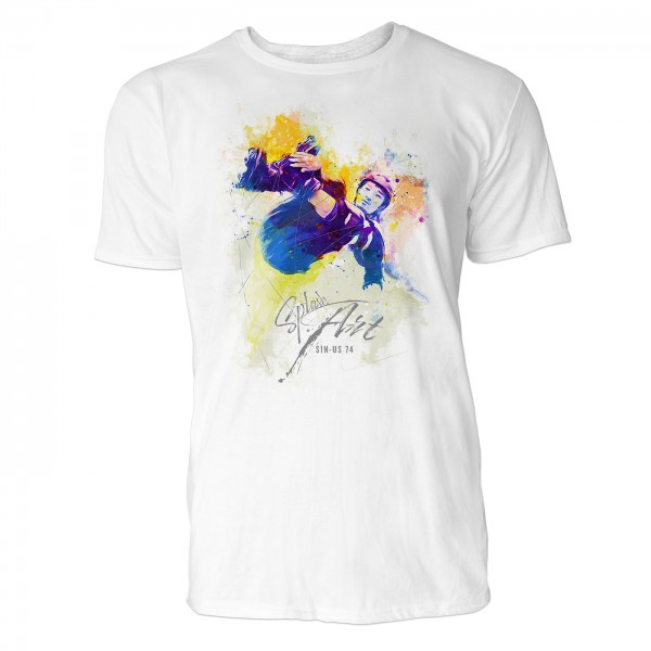 Inliner Xgames Sinus Art ® T-Shirt Crewneck Tee with Frontartwork