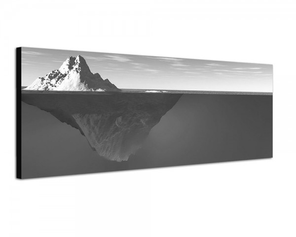 150x50cm Meer Eisberg Unterwasser