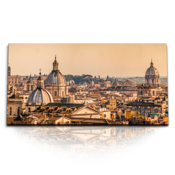 Kunstdruck Bilder 120x60cm Rom Italien Antik Altstadt Kathedrale