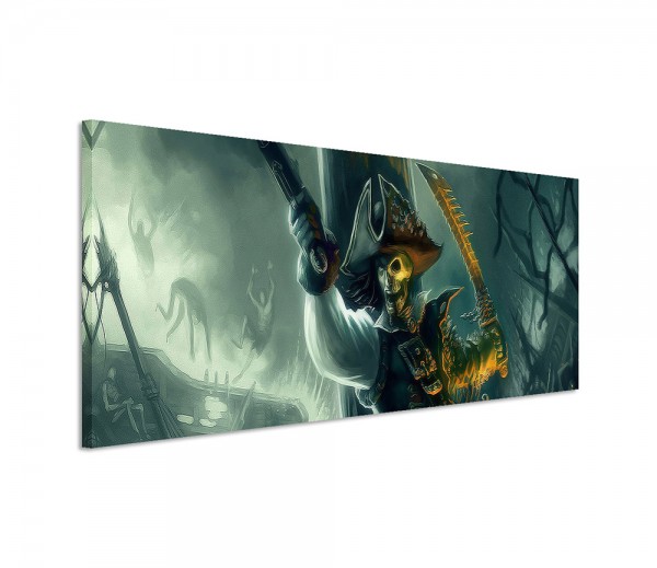 Pirate Sword Fight Painting 150x50cm