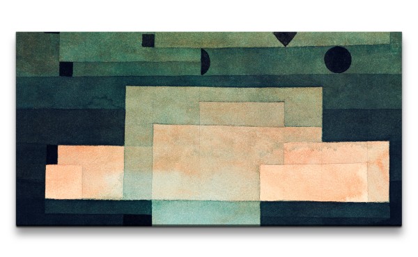 Remaster 120x60cm Paul Klee Expressionismus berühmtes Gemälde Zeitlos Kunstvoll