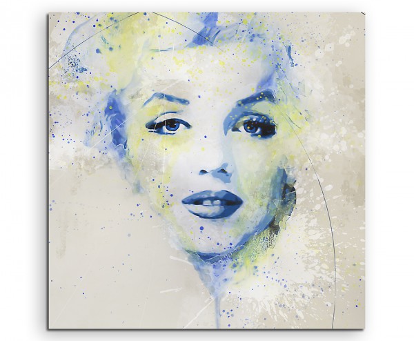 Marilyn Monroe II Aqua 60x60cm Aqua Art Wandbild