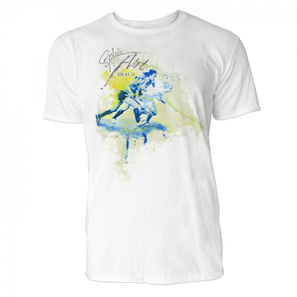 Hockey Sinus Art ® T-Shirt Crewneck Tee with Frontartwork