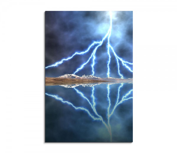 Lightning Sea Fantasy Art 90x60cm