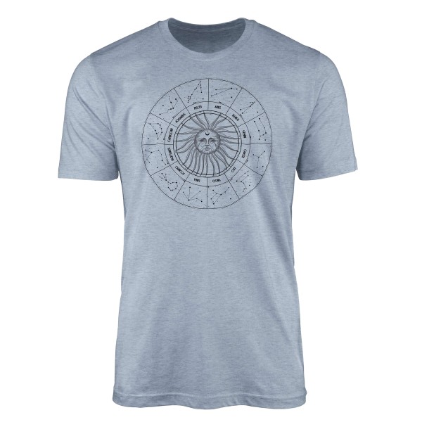 Premium T-Shirt Alchemy Serie Symbole angenehmer Tragekomfort feine Struktur No.0051