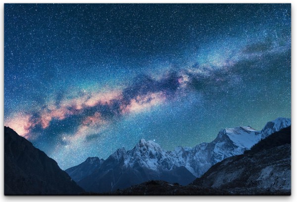 Milchstraße Wandbild in verschiedenen Größen