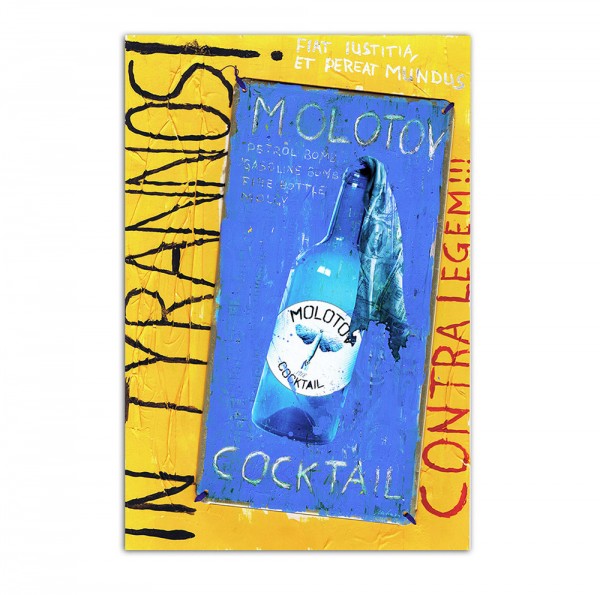 Molotov Cocktail, Art-Poster, 61x91cm