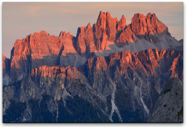 italienische Alpen Wandbild in verschiedenen Größen