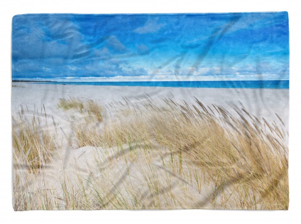 Handtuch Strandhandtuch Saunatuch Kuscheldecke mit Fotomotiv Ostsee Deutschland