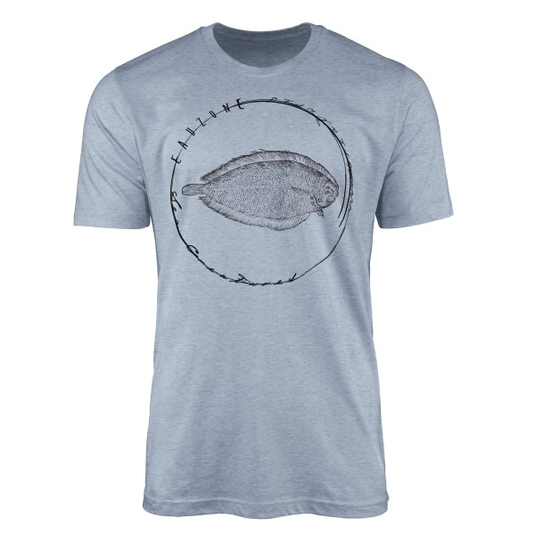 T-Shirt Tiefsee Fische - Serie: Sea Creatures , feine Struktur und sportlicher Schnitt / Sea 079